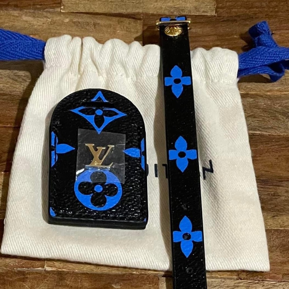 Luggage Tag from LV Dora Black Monogram